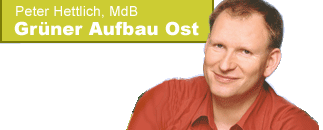 Peter Hettlich, Grüner Aufbau Ost